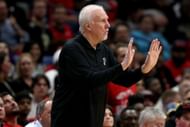 San Antonio Spurs coach Gregg Popovich